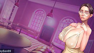 Cartoon hentai adventures featuring wild anime sex