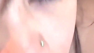 Golden Shower: Nicoly Mattos Took a Stream of Pee While Sucking the Fan!