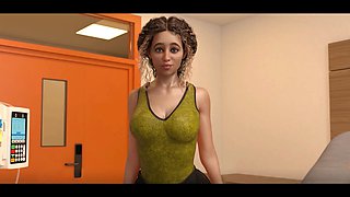 Anime fuck, futanari cumshot, cartoon sex