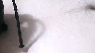 Hot Femdom Urethral Sounding Slave Cock with Huge Dilator