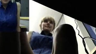 Amateur blonde cutie fucked hard in public