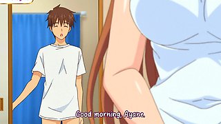 Anime beauty takes hard cock before breakfast in her kitchen