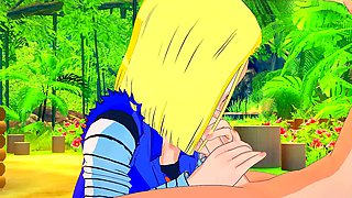 Dragon Ball Z hentai with big ass and curves