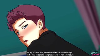 Murilo! Ep 02 - All it took was putting on panties to make a mature bear horny - Hentai Bara Yaoi