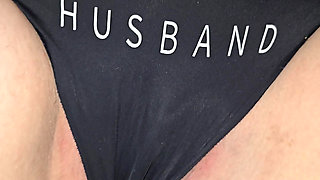 I Love My Husband - Naughty Underwear Tease