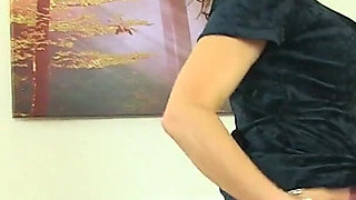 British Mature Housewife Josie Plays with Her Hairy Pussy