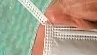 Insatiable Mature Patient Drained in Medical Exam Chair
