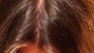 18 Year Old College Slut Gets Her Face Covered in Cum!!