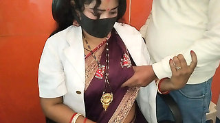 Desi Ex-Hotwife Hardcore Fucking in Hindi - Hot Couple Viral MMS Video with Big Tits