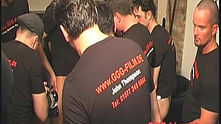 Ggg John Thompson - Live Gangbang Orgy with Hot Babes Sucking Cock