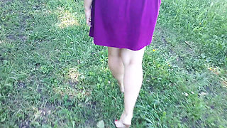 Walking Through the Woods Without Panties