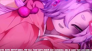 Young-woman, vtuber, suck off