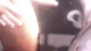 Sexy Gyaru Girl in a Threesome in the Bus