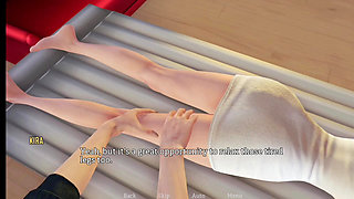 Stepsister Needs a Back Massage