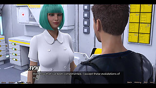 Stranded in Space - Blue Haired MILF Want Threesome with Me & Hot Busty Doctor