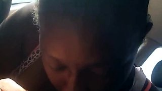 Ebony Amateur Mom's Facial