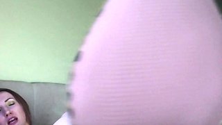 Busty amateur play wet body and masturbates toys on webcam