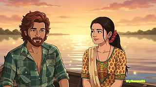 Pushpa and Srivalli Bhabi in Their Indian Villege Home Romance 3D