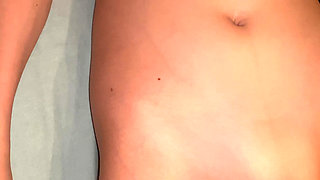 Step Brother Masturbates My Virgin Pussy to Orgasm