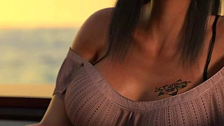 Dominos Beach 16 John First Date Fiona Boat Ocean Sunset Sfw