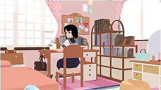 Car Toon And Hentai Anime - Mia Anime High Shool Girl Gravure In Her Rooms.a Sailor School Uniform