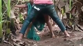 Aunty with Her Lover Catch by Husband