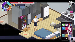 Ntraholic gameplay! Ep-1! A cute couple shifts in my rented apartment!