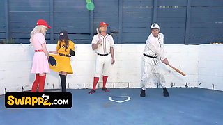 Horny Teenagers Only Want to Play Ball if They're Using Their Stepdads' Balls