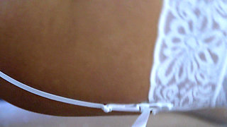 Samantha Jolie Lingerie Tease Blowjob Ride