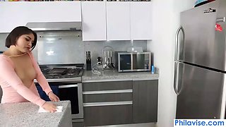 PHILAVISE-Oops, I fucked the dirty lil maid