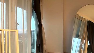 Awesome Big Boobs Blonde Masturbates In The Shower