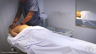 Trophy Hotwife Gets an Erotic Massage