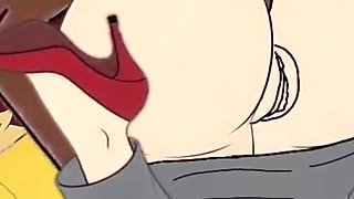 Married Housewife Gets Anal Sex While She Talks to Her Husband on the Phone.