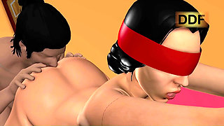 S-5-ep-04 Desi Chubby Pooja Bhabhi Was Fucked All Night by Her Stepson and His Friend