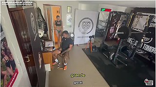 Fake Personal Trainer Rough Sex With A Fit Tattooed Brunette Nemesi Widow
