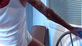 Candi Blows Rough Lesbian Fuck