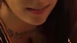 Kai Willow Busty Curvy Inked Brunette Sloopy Deepthroat Passion!