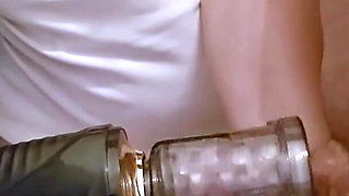 She Helps Stepdaddy to Ejaculate