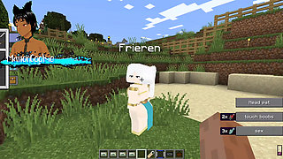 Minecraft Jenny Mod Fapcraft Frieren is wearing a sexy outfit and wants to have sex