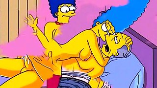 Marge Simpson lusty cheating wife