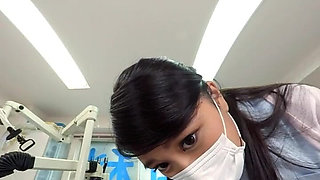 Sneaking Sex with Two Frustrated Dental Assistants During Treatment - Ruri and Rena