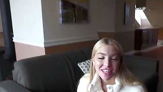 Sandra Blue's Updated Anal Casting Session at WoodmanCasting