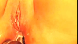 Latina Creamy Orgasm with a Sex Toy