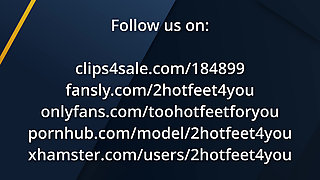 Cockboard cock crush shoejob & footjob with twice the cum