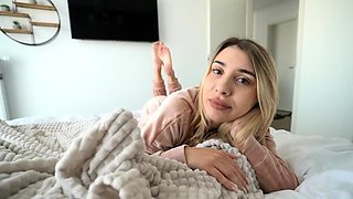 lil step sister caught my morning erection!