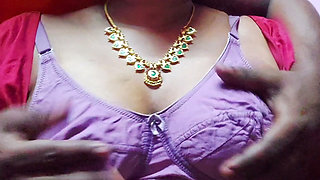 Horny Aunty Seduced Her Boyfriend with Her Boobs