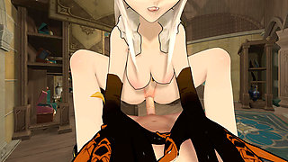 Ningguang Horny Riding