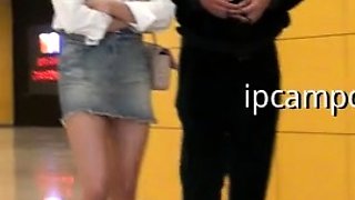 Upskirt Ass Shaking Panty Dance