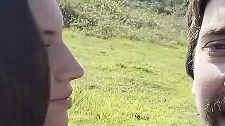 Quick Outdoor Blowjob