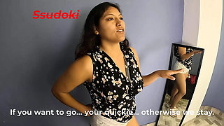 Elbergaslocas & Ssudoki: Short Dress Fuck - Horny Latina MILF Gets Hard Doggystyle Creampie